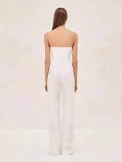 Breslin Jumpsuit 5 Breslin Jumpsuit -Lunora Shop BRESLIN JUMPSUIT WHITE BACK