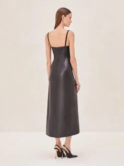 Jaline Dress -Lunora Shop JALINE DRESS BLACK BACK B