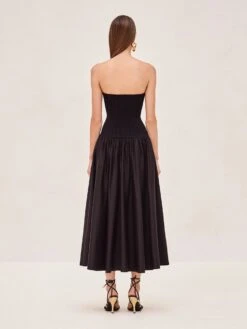 Kamali Dress -Lunora Shop KAMALI DRESS BLACK BACK