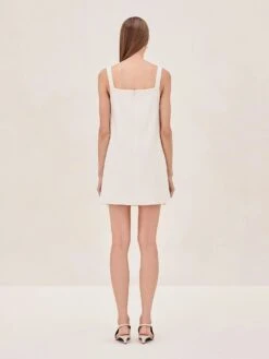 Luya Dress -Lunora Shop LUYA DRESS PEARL BACK