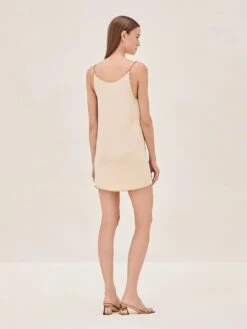 Madisson Dress -Lunora Shop MADISSON DRESS CREAM BACK
