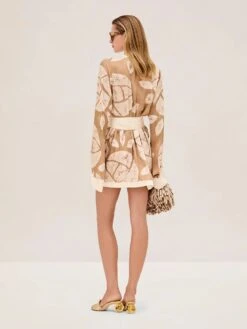 Marek Dress -Lunora Shop MAREK ROBE DESERT BACK 1