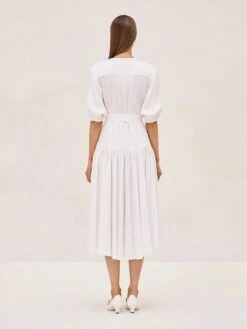 Oasis Dress -Lunora Shop OASIS DRESS WHITE BACK