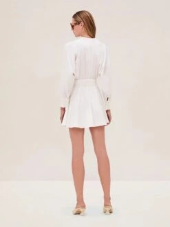 Rivers Dress -Lunora Shop RIVERS DRESS WHITE BACK