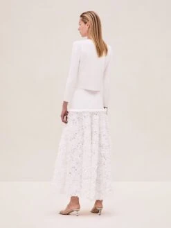 Aldeo Cardigan -Lunora Shop White SS25 ECOM4947 Aldeo Bria